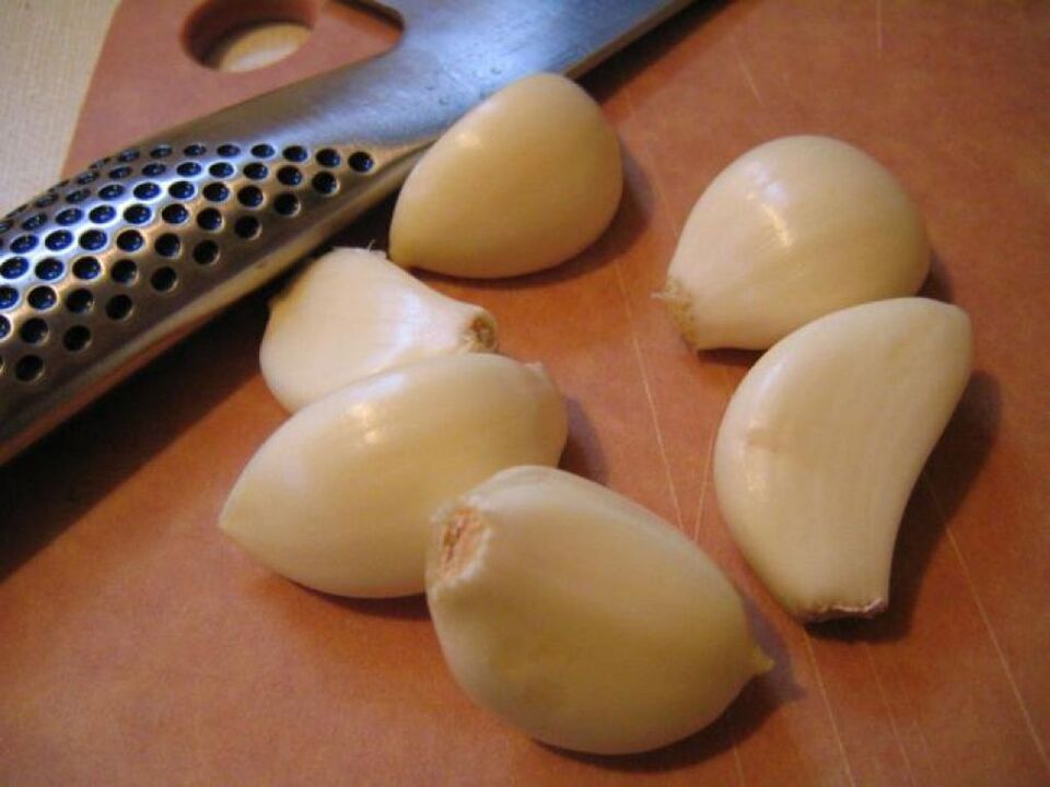 garlic to get rid of papilloma